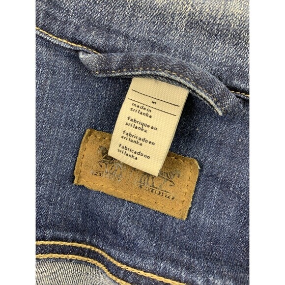 Levi Strauss Denim Trucker Jean Jacket Button Collared Cotton Womens Size Medium - Picture 11 of 16